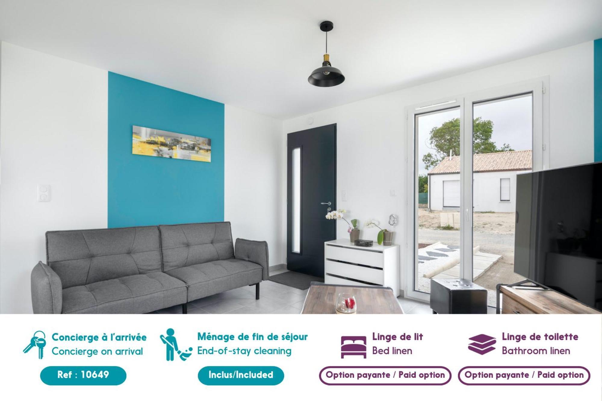 Maison Moderne Pour 7 Personnes A Saint-Michel-Chef-Chef Exteriör bild